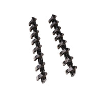 Chevy LS3 Stainless Steel Shaft Pro Series Rocker Arm System, 1.7 Ratio, Bronze Bushing Trunnion, Needle Bearing Tip