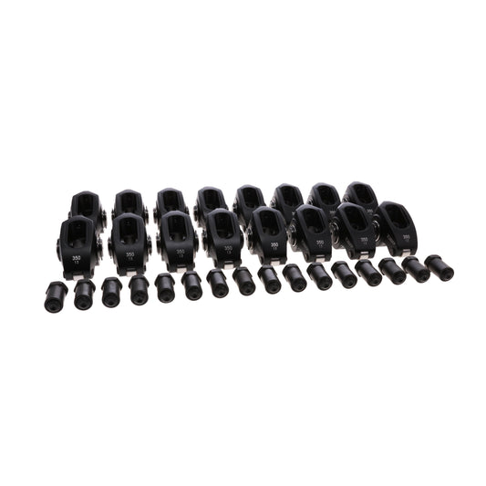 Small Block Chevy Pro Series 2024 Aluminum Roller Rocker Arms, 1.5 Ratio, 7/16 in. Stud, Needle Bearing Tip