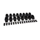 Chevy Small Block Pro Series 2024 Aluminum 1.6 Ratio 3/8" Needle Bearing Roller Rocker Arms