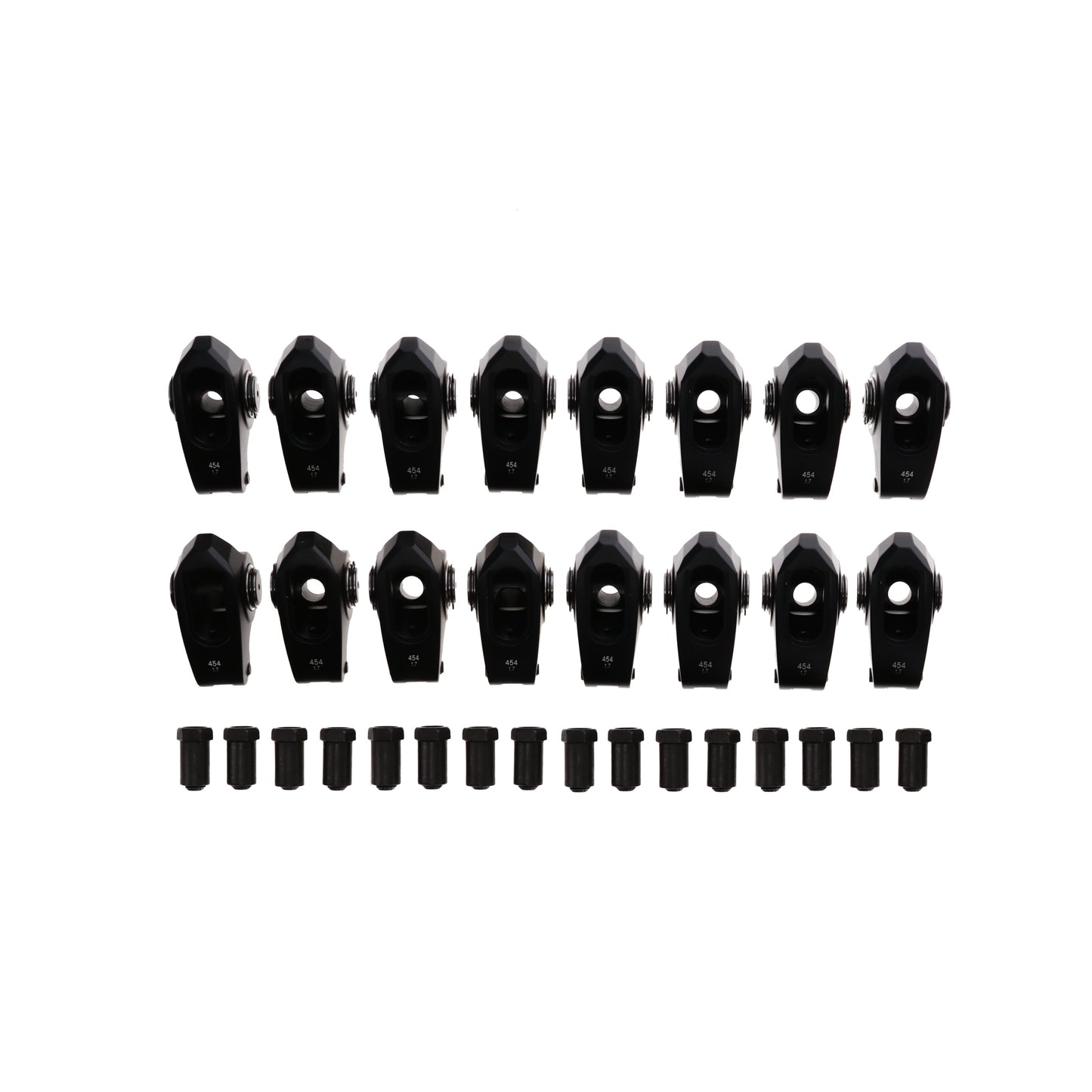 TSP Big Block Chevy Pro Series 2024 Aluminum Roller Rocker Arms, 1.7 Ratio, 7/16 in. Stud, Needle Bearing Tip