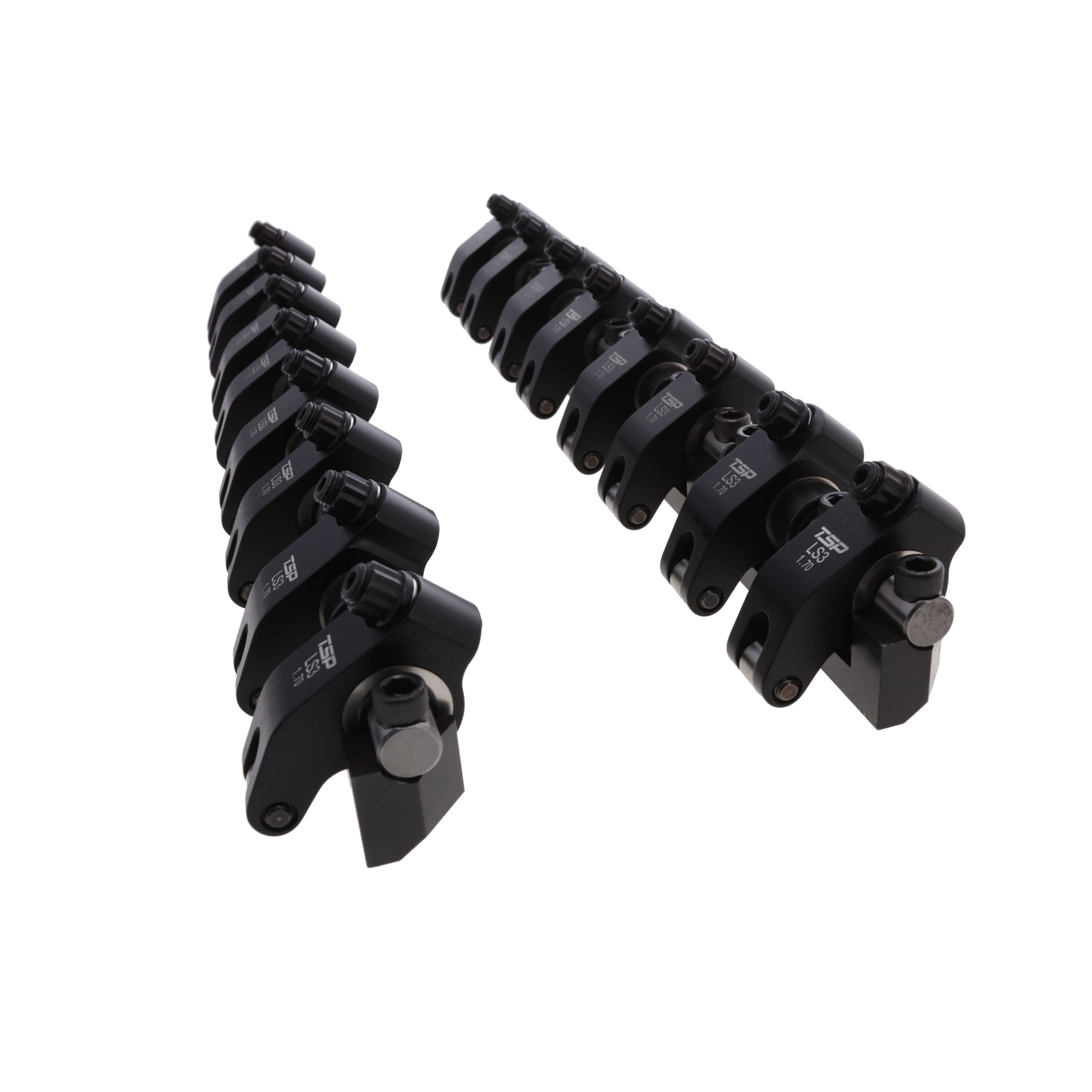 Chevy LS3 Pro Series 2024 Aluminum Roller Rocker Arm System, 1.7 Ratio ...