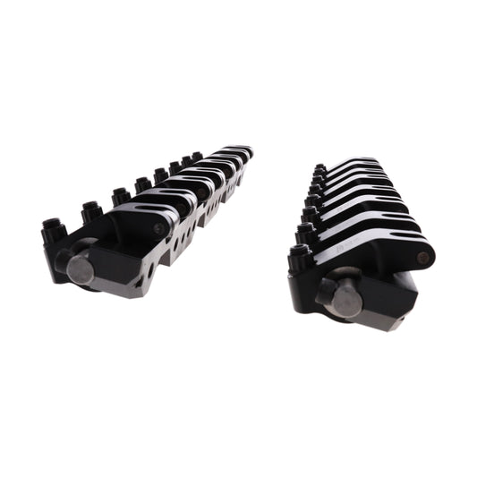 Chevy LS3 Pro Series 2024 Aluminum Roller Rocker Arm System, 1.7 Ratio, Needle Bearing Trunnion, Needle Bearing Tip