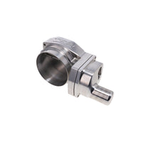 Velocity GM LS 102mm Fly-by-Wire Billet Aluminum Throttle Body Housing - Natural