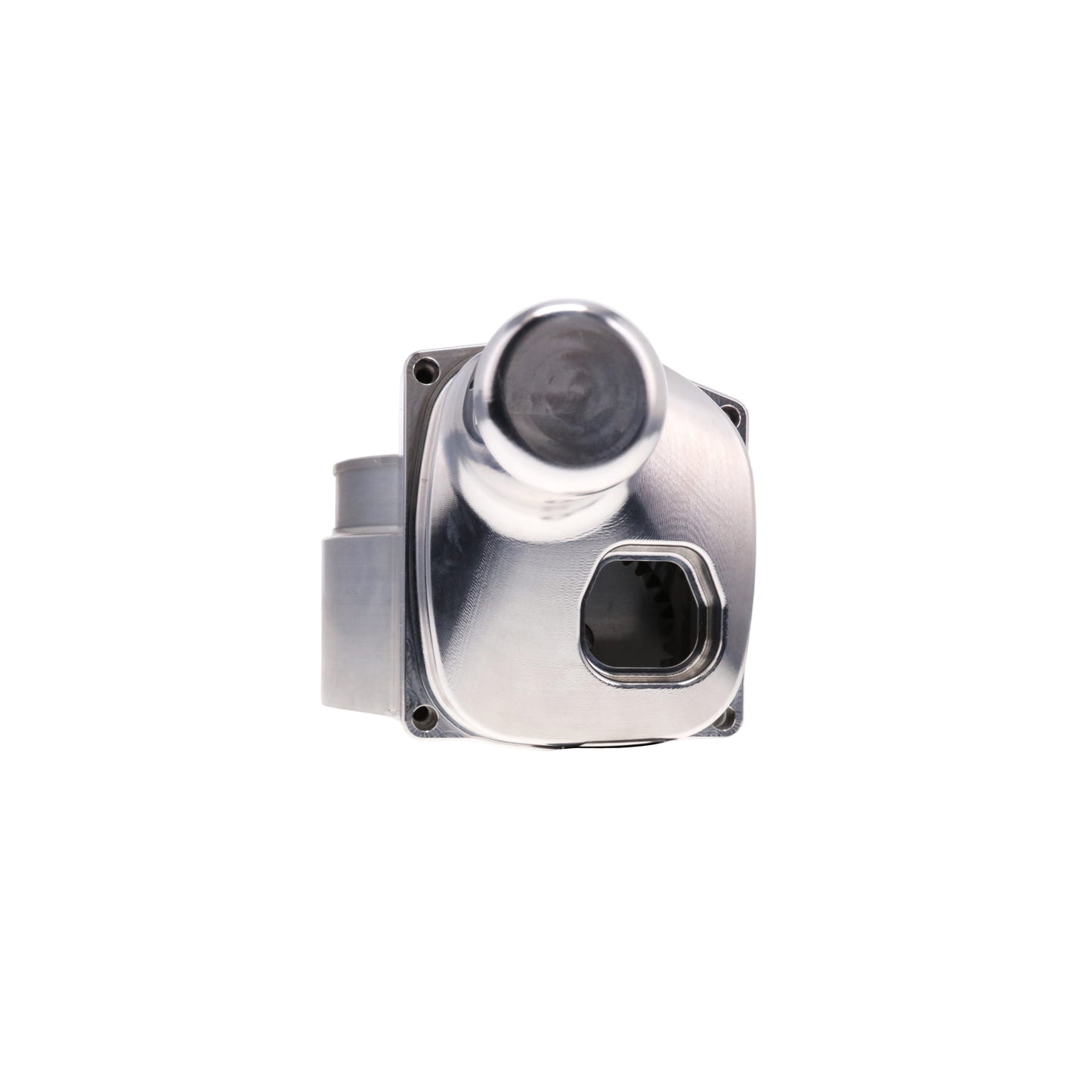 Velocity GM LS 102mm Fly-by-Wire Billet Aluminum Throttle Body Housing - Natural