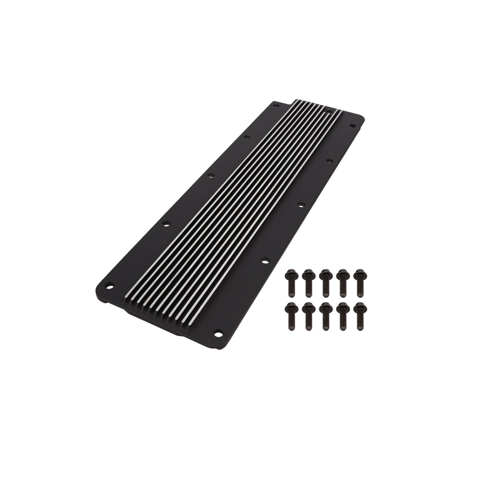 Ls3 Vally GM LS2, LS3, LS7, LSX Finned Aluminum Engine Valley Cover - Black – Top ...