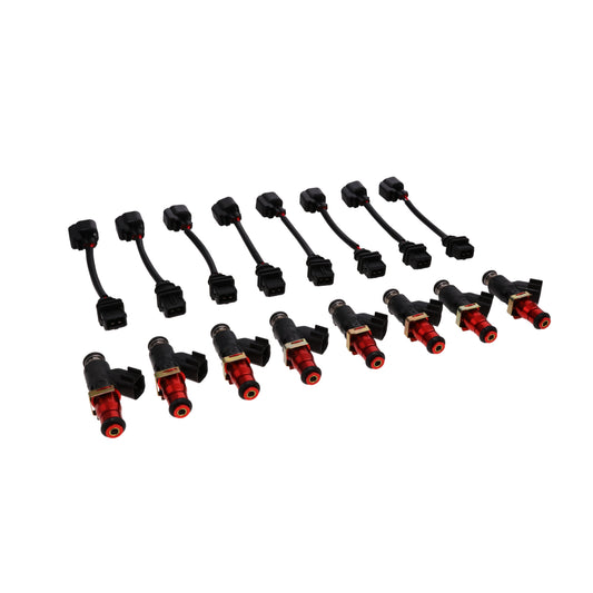 Velocity High-Flow Fuel Injectors for LS1, LS2, LS6, and 5.0L Coyote, 130 lbs/hr