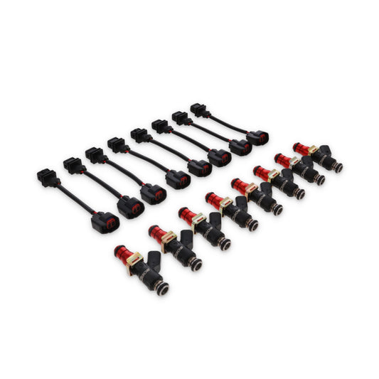 Velocity High-Flow Fuel Injectors for LS1, LS2, LS6, and 5.0L Coyote - Flow Rate 80lbs