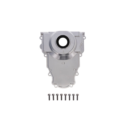 V Series Billet 6061 T6 GM Gen 3 LS Aluminum Timing Cover - Natural