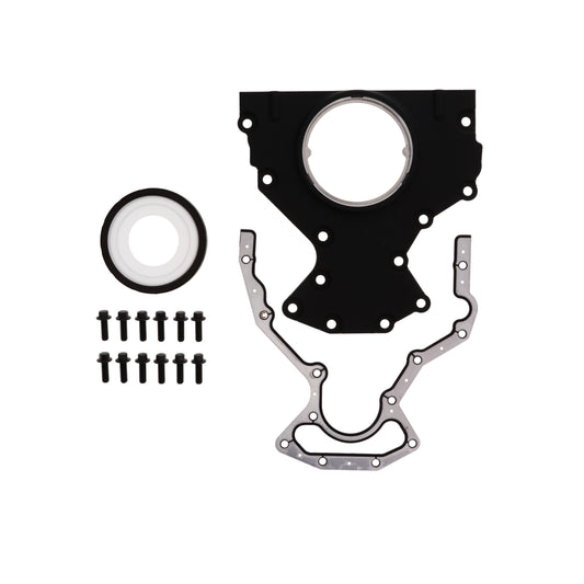 GM LS Aluminum Rear Main Seal Housing - Black
