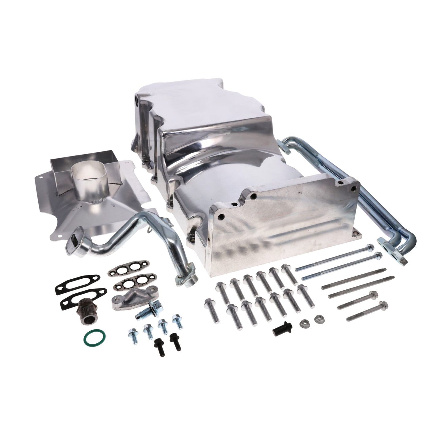 Low Profile Retro Fit Front Sump Pan - Polished