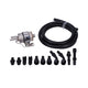 LS Style 58 PSI Fuel Filter Pressure Regulator with -6 AN Fittings and 25' Hose