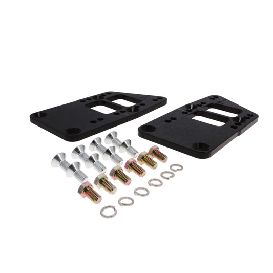 GM LS to Small Block/Big Block Chevy Motor Mount Adapter Plates - Black