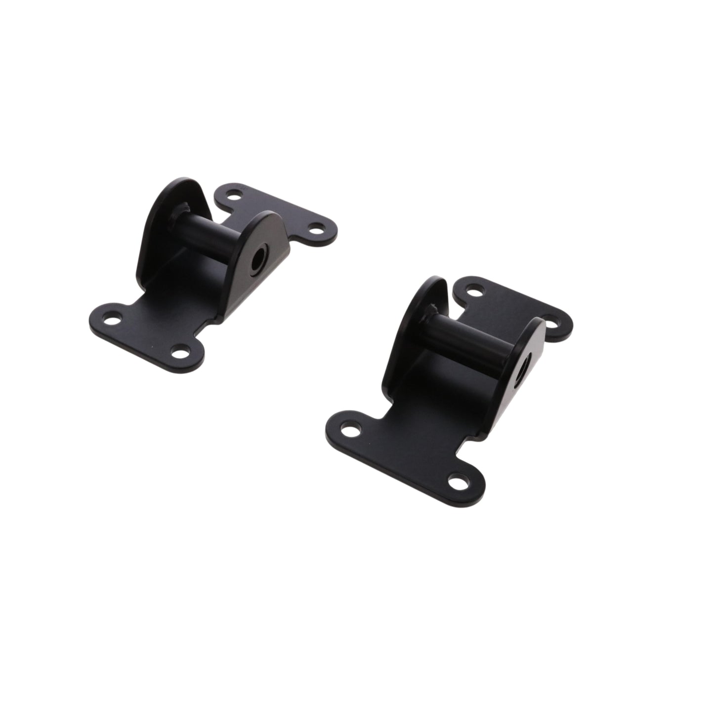Chevy V8 Solid Steel Frame Pad Engine Mounts - Black