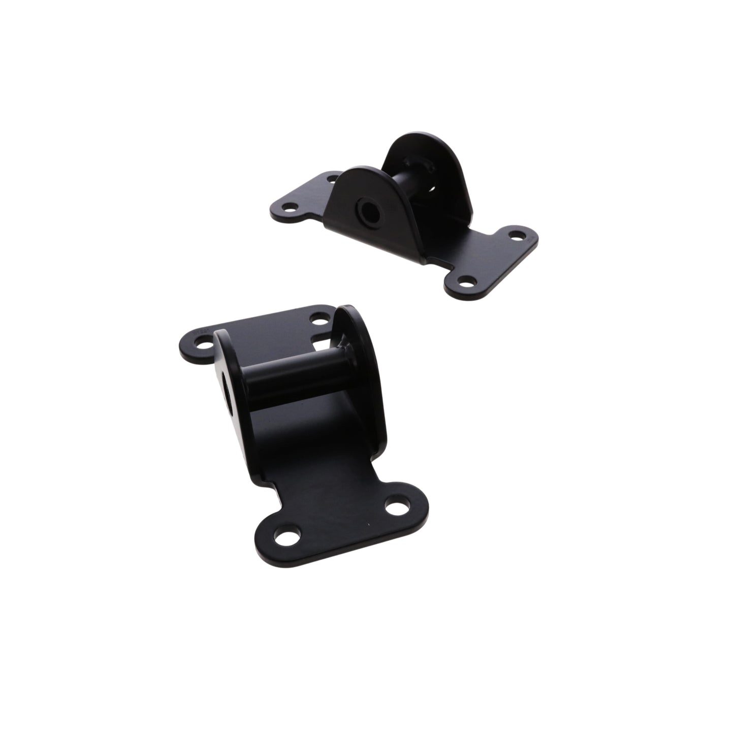 Chevy V8 Solid Steel Frame Pad Engine Mounts - Black