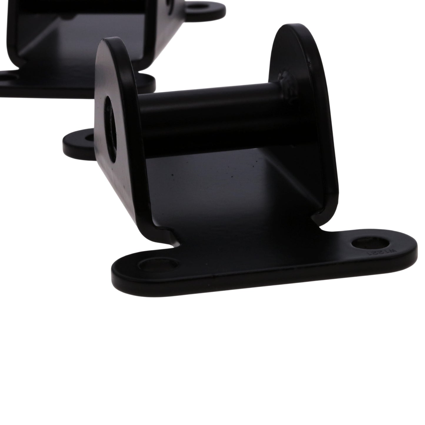 Chevy V8 Solid Steel Frame Pad Engine Mounts - Black