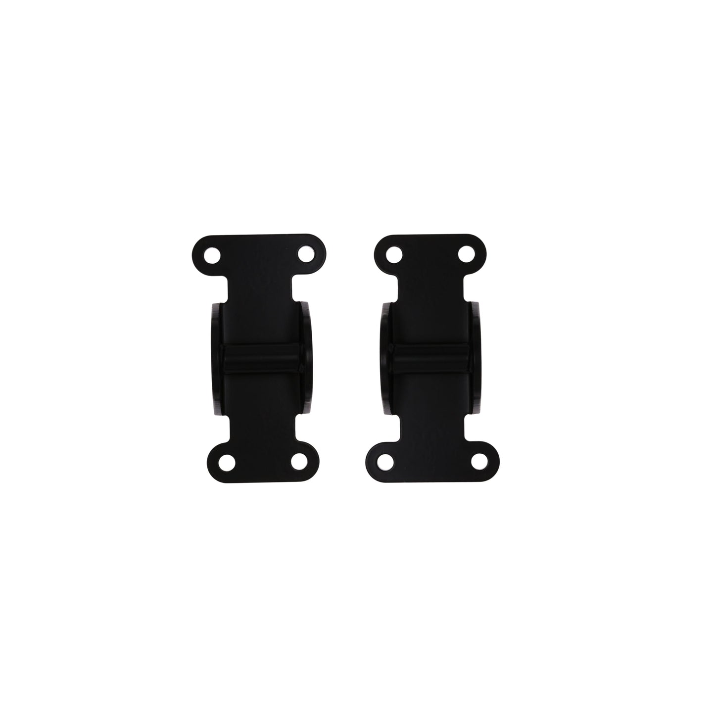 Chevy V8 Solid Steel Frame Pad Engine Mounts - Black