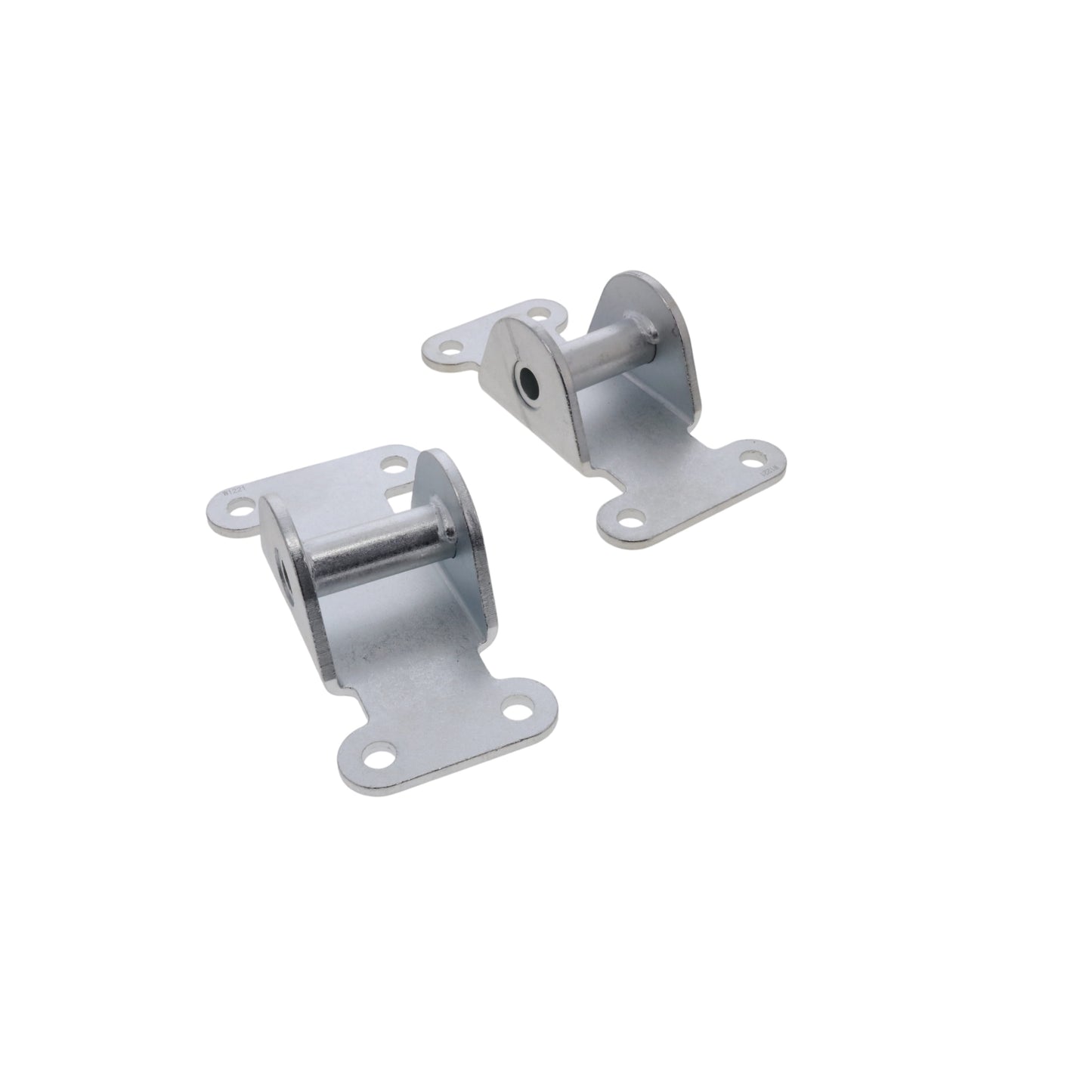 Chevy V8 Solid Steel Frame Pad Engine Mounts - Natural