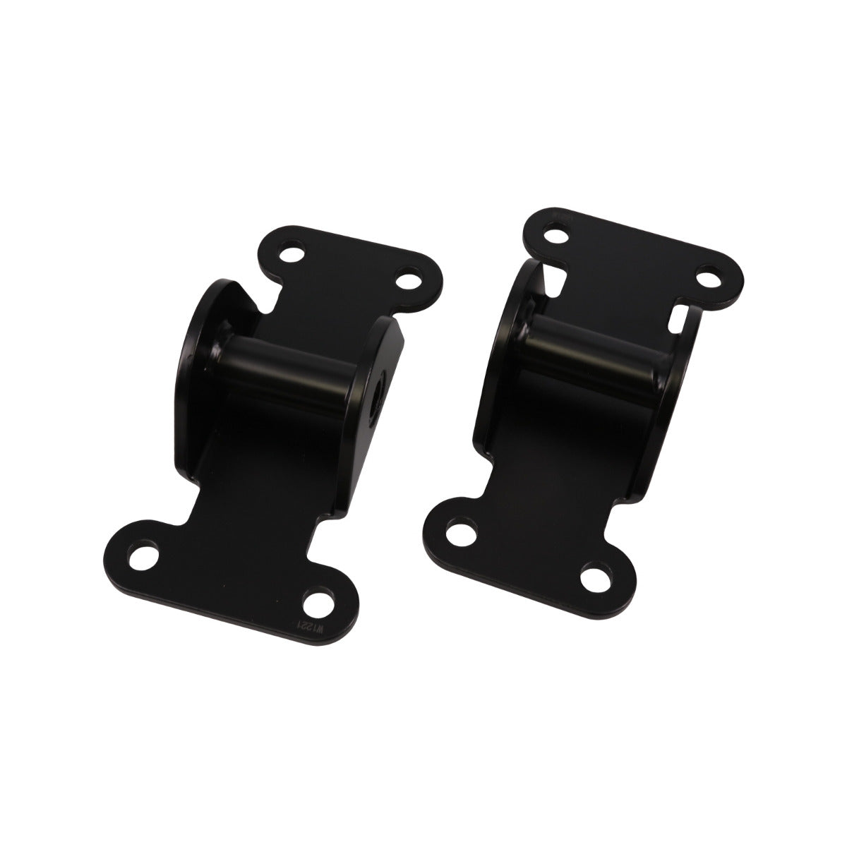 Chevy V8 Solid Steel Frame Pad Engine Mounts - Black – Top Street ...