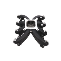 GM LS Rectangle Port EFI Single Plane Aluminum Intake Manifold - Black