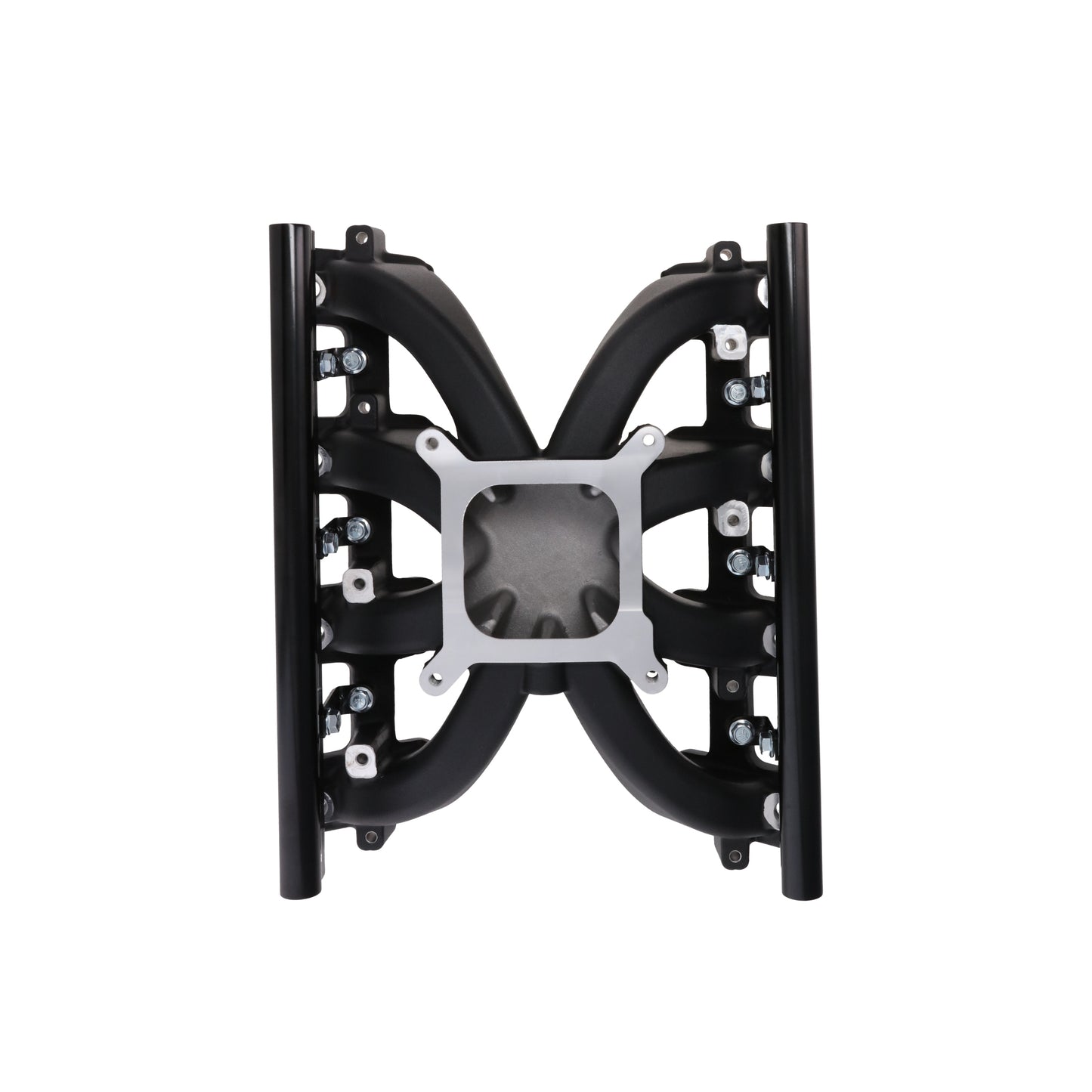 GM LS Cathedral Port EFI Single Plane Aluminum Intake Manifold - Black