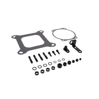 GM LS 104mm Cast Aluminum Throttle Body Elbow with 4150 Flange - Black