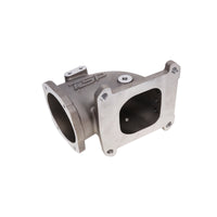 GM LS 104mm Cast Aluminum Throttle Body Elbow with 4150 Flange - Satin