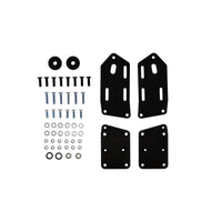 GM LS to Ford Fox Body Black Motor Mount Adapter Plates