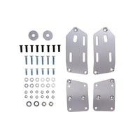 GM LS to Ford Fox Body Natural Motor Mount Adapter Plates