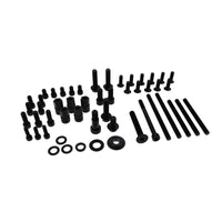 GM LS Serpentine Front Drive System Brackets, Pulleys, and Belt Tensioner - Black