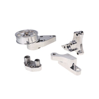 GM LS Serpentine Front Drive System Brackets, Pulleys, and Belt Tensioner - Polished