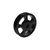LS Press-on Power Steering Pulley for TSP 81200 Serpentine Front Drive Kit - Black