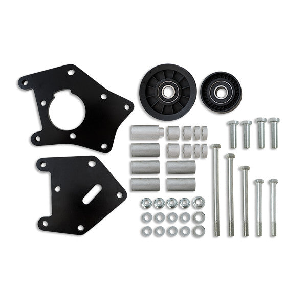 TSP_Car_Style_LS_Alternator_Black_AC_Relocation_Kit_81202