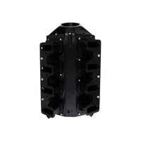 GM LS Cathedral Port V Series Billet Aluminum Low-Rise Intake Manifold - Black