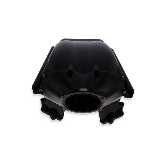 GM LS Cathedral Port V Series Billet Aluminum Mid-Rise Intake Manifold - Black