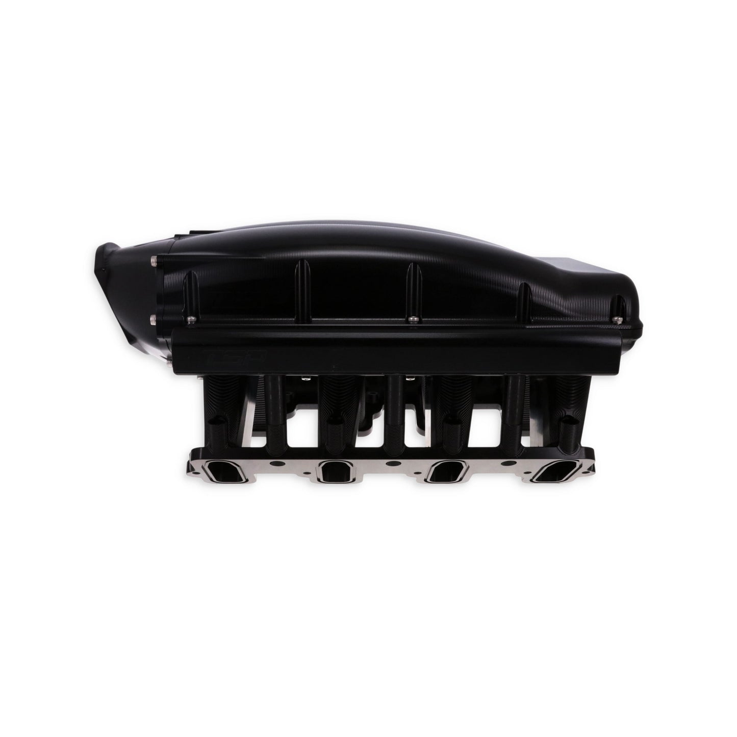 GM LS Cathedral Port V Series Billet Aluminum Mid-Rise Intake Manifold - Black