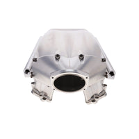 GM LS Cathedral Port V Series Billet Aluminum Mid-Rise Intake Manifold - Natural