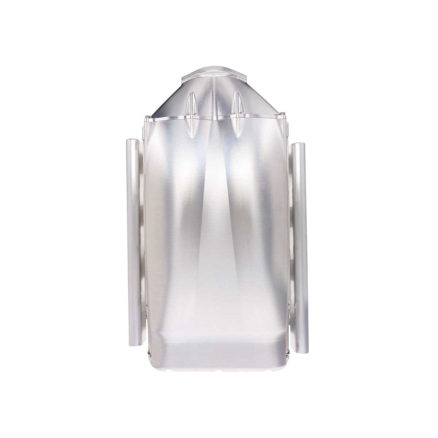 GM LS Cathedral Port V Series Billet Aluminum Mid-Rise Intake Manifold - Natural