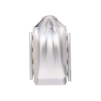 GM LS Cathedral Port V Series Billet Aluminum Mid-Rise Intake Manifold - Natural