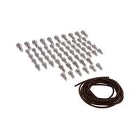 GM LS Cathedral Port V Series Billet Aluminum Mid-Rise Intake Manifold - Natural