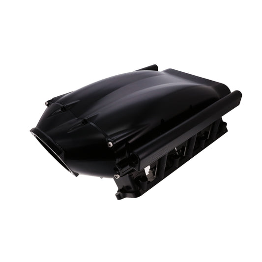 GM LS Rectangle Port V Series Billet Aluminum Low-Rise Intake Manifold - Black