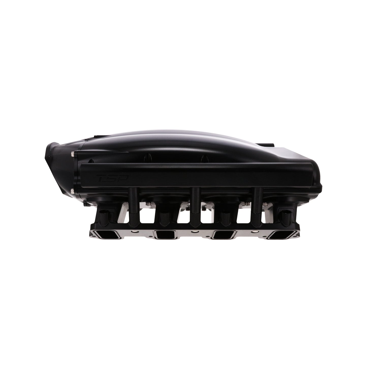 GM LS Rectangle Port V Series Billet Aluminum Low-Rise Intake Manifold - Black