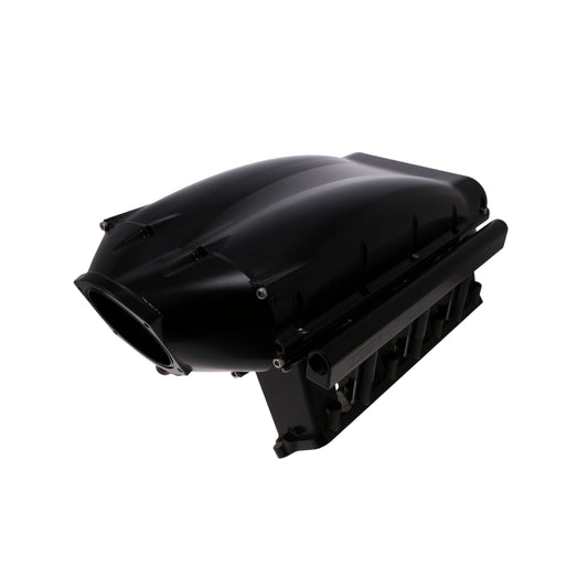GM LS Rectangle Port V Series Billet Aluminum Hi-Rise Intake - Black