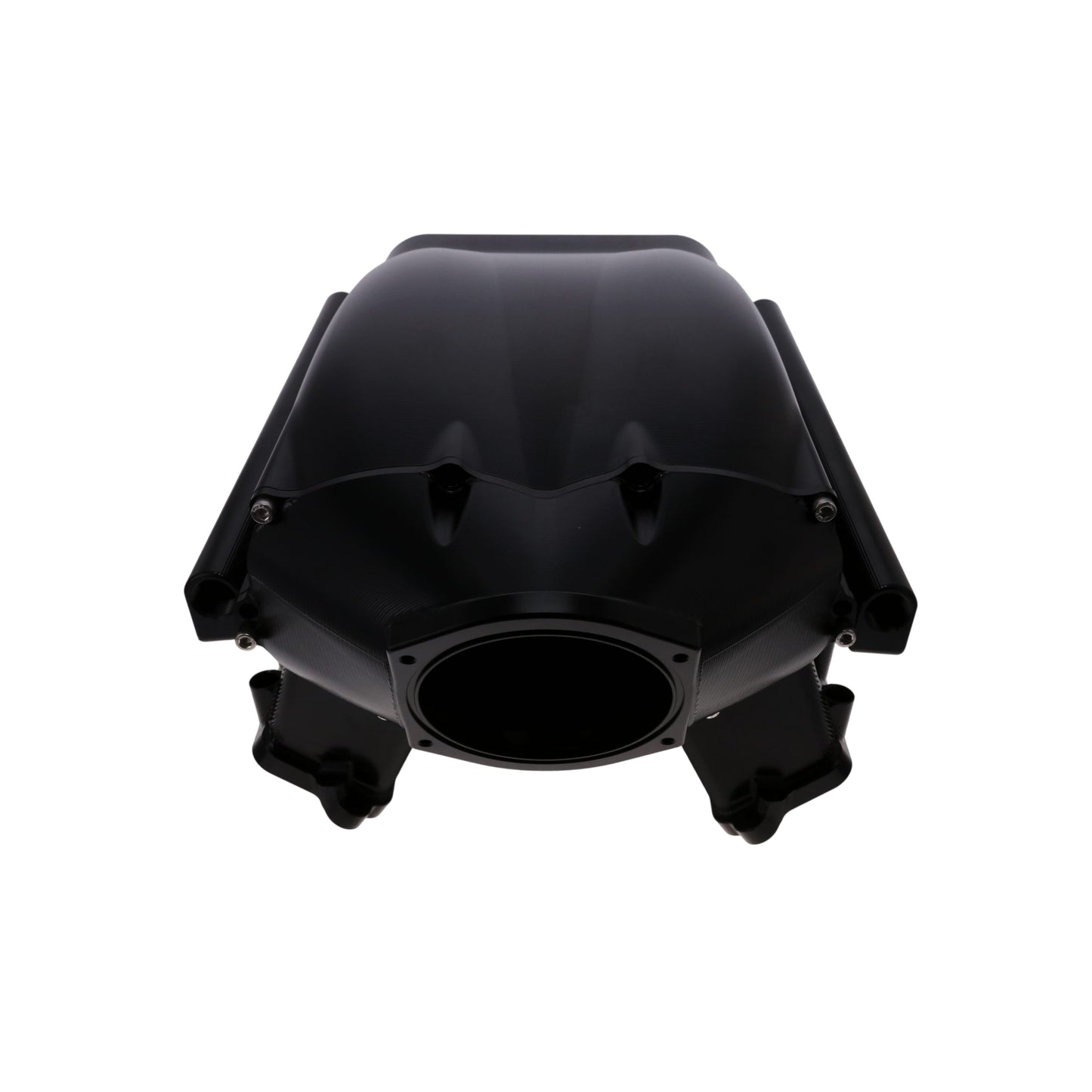 GM LS Rectangle Port V Series Billet Aluminum Hi-Rise Intake - Black