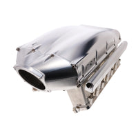 GM LS Rectangle Port V Series Billet Aluminum Hi-Rise Intake - Natural