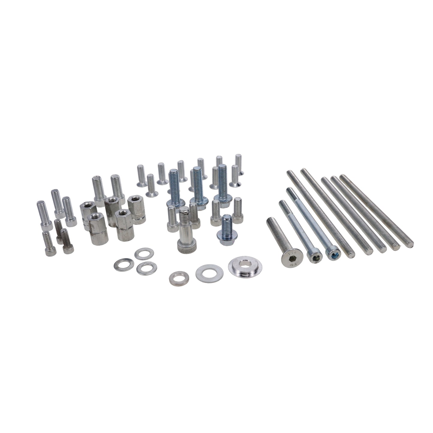 GM LT Serpentine Front Drive System Brackets, Pulleys, and Belt Tensioner - Polished