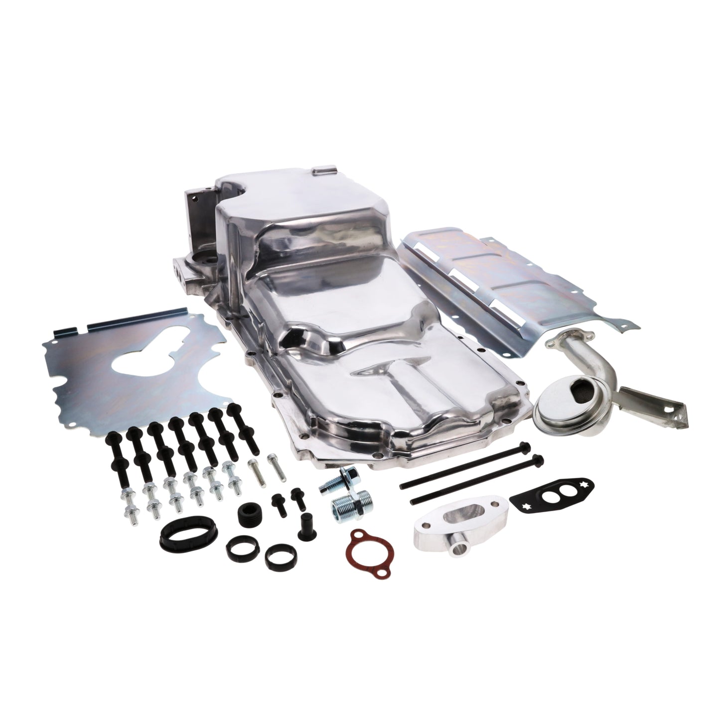 LT Aluminum Rear Sump Low-Profile Retro-Fit Oil Pan - Polished