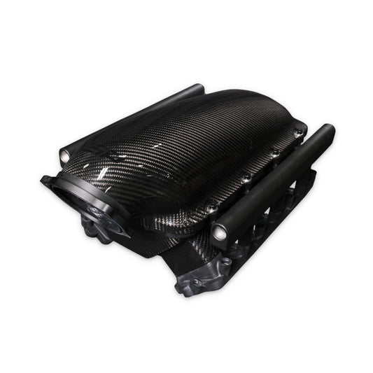 GM LS Gen III Cathedral Port Carbon Fiber Low-Rise Intake Manifold