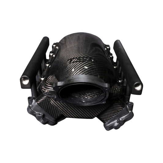 GM LS Gen III Cathedral Port Carbon Fiber Low-Rise Intake Manifold