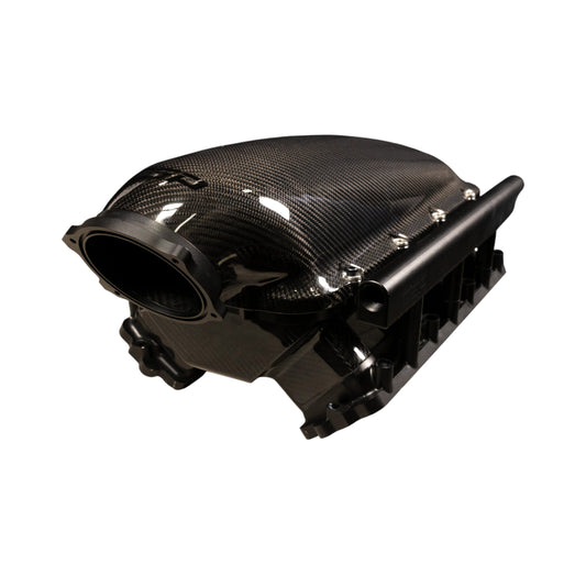 LS Gen III Cathedral Port Carbon Fiber Low-Rise Intake Manifold Assembly
