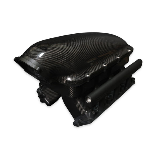 GM LS Gen III Cathedral Port Carbon Fiber Hi-Rise Intake Manifold